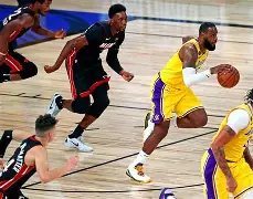 Leyu-湖人战胜热火夺冠